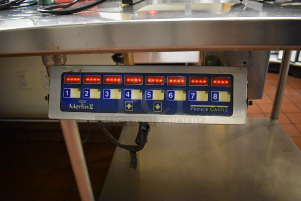 Stainless Steel Commercial Table w/ Partial Back Splash and Semi Under Shelf. (Front Kitchen) - Image 3 of 7