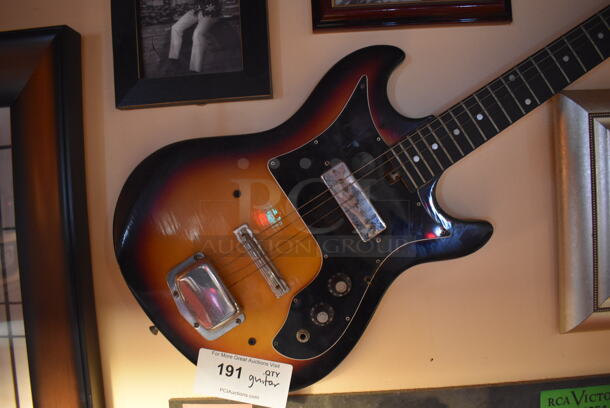 Decorative Guitar. BUYER MUST REMOVE. (Dining Room) - Image 2 of 5