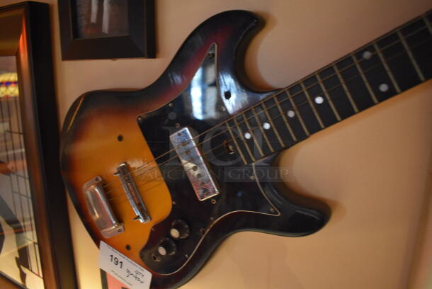 Decorative Guitar. BUYER MUST REMOVE. (Dining Room) - Image 5 of 5