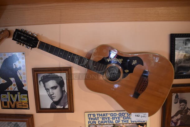 Decorative Guitar. BUYER MUST REMOVE. (Dining Room) - Image 1 of 4