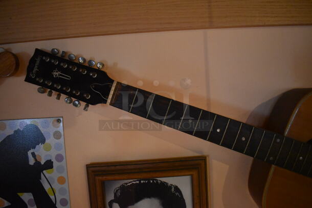 Decorative Guitar. BUYER MUST REMOVE. (Dining Room) - Image 3 of 4