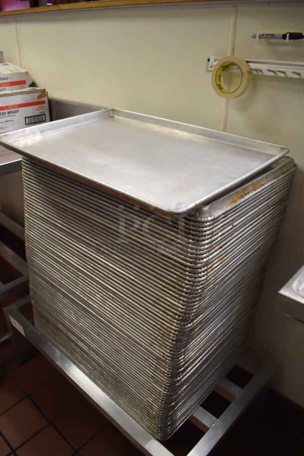 68 Metal Full Size Baking Pans. 68 Times Your Bid! (Front Kitchen) - Image 3 of 3