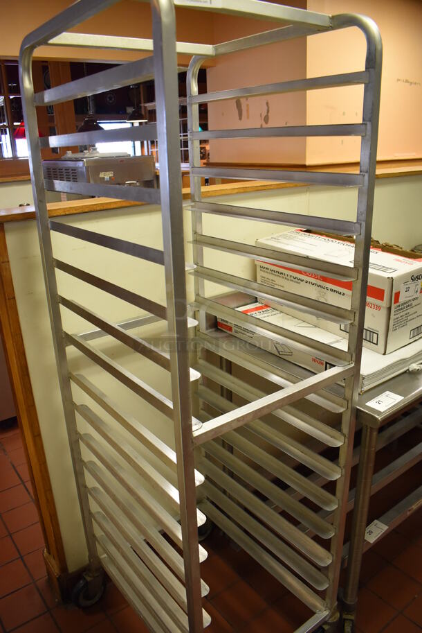 Metal Commercial Pan Transport Rack on Commercial Casters. (Front Kitchen) - Image 4 of 4