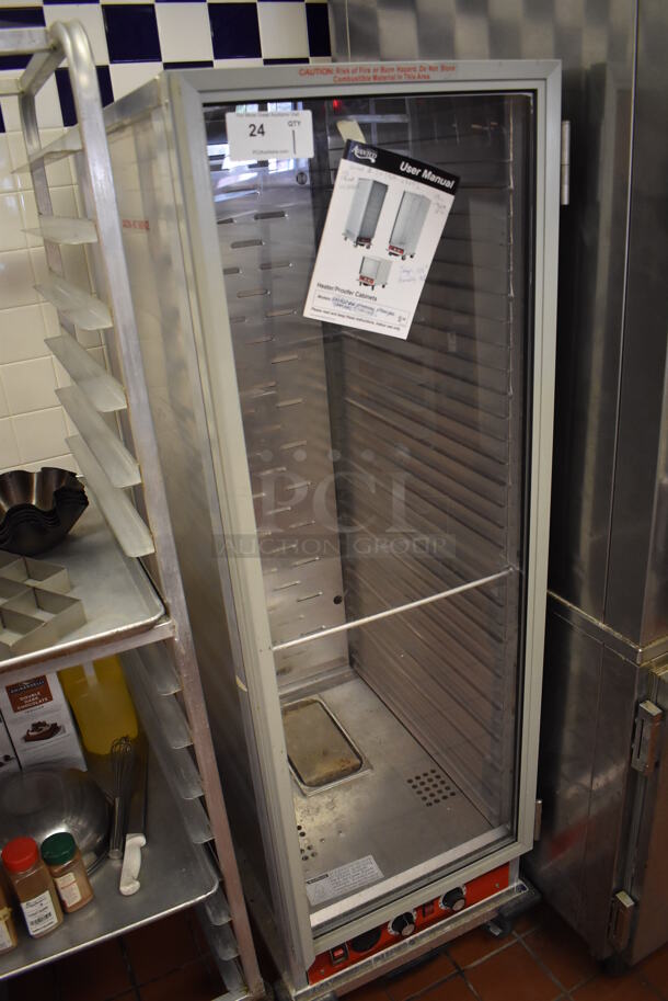 Avantco Metal Commercial Enclosed Heated Holding Cabinet on Commercial Casters. Unit Was In Working Condition When Restaurant Closed. (Front Kitchen) - Image 2 of 7