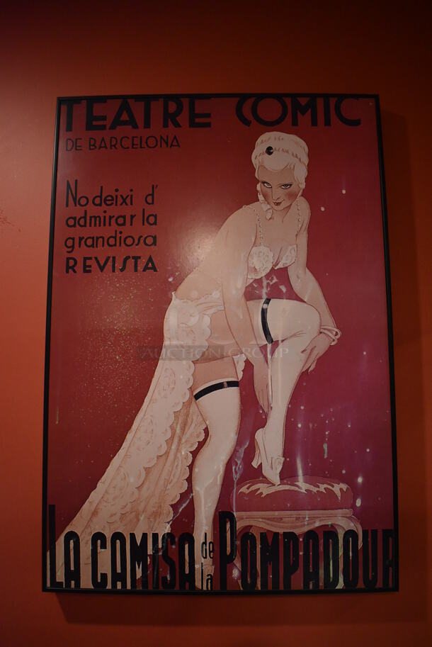 4 Various Wall Mount Pictures. BUYER MUST REMOVE. 4 Times Your Bid! (Womens Restroom) - Image 3 of 6