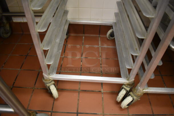 Metal Pan Transport Rack on Commercial Casters. (Front Kitchen)  - Image 4 of 4