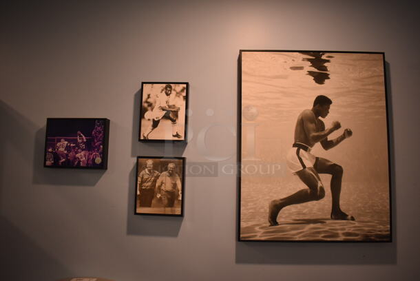 5 Various Wall Mount Pictures. BUYER MUST REMOVE. 5 Times Your Bid! (Mens Restroom) - Image 1 of 5