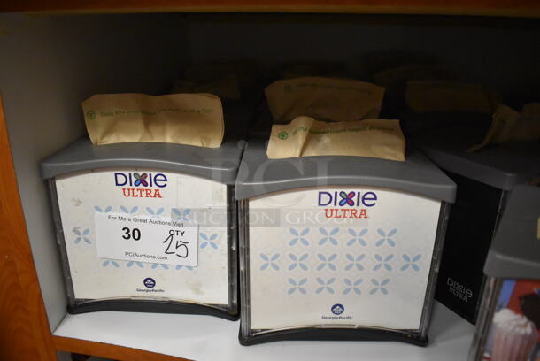25 Dixie Gray and Black Poly Napkin Dispensers. 25 Times Your Bid! (Front Kitchen) - Image 3 of 3