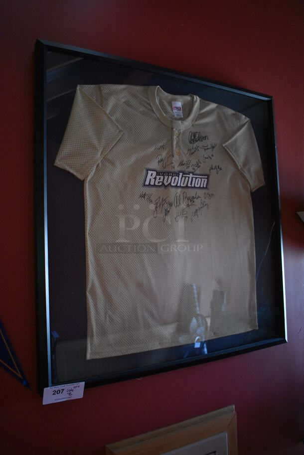 ALL ONE MONEY! Lot of Signed T Shirt and Banner. BUYER MUST REMOVE. (Side Dining Room) - Image 3 of 4