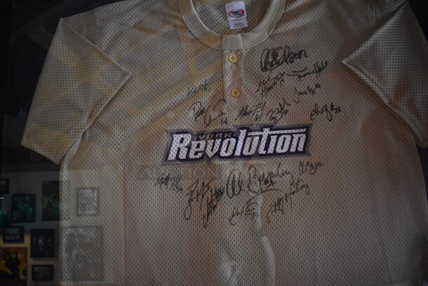 ALL ONE MONEY! Lot of Signed T Shirt and Banner. BUYER MUST REMOVE. (Side Dining Room) - Image 4 of 4