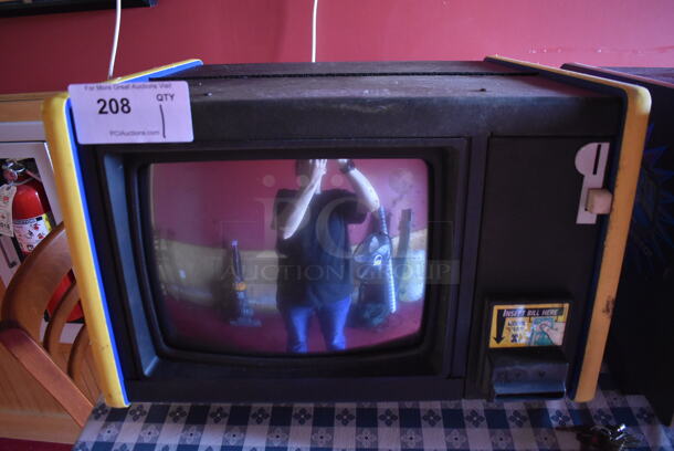 Merit Industries G20-101-205 Metal Countertop Gaming System w/ Cash Acceptor. 117 Volts, 1 Phase. Tested and Powers On But Screen Does Not Come On. (Side Dining Room) - Image 1 of 7