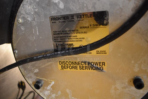 Frontier Metal Commercial Countertop Soup Kettle Food Warmer. 120 Volts, 1 Phase. (Front Kitchen) - Image 4 of 5