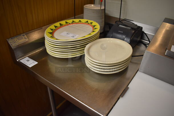 Stainless Steel Commercial Table w/ Back Splash, Side Splash and Under Shelf. (Front Kitchen) - Image 4 of 5