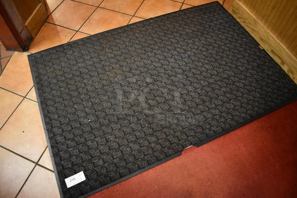 Black Floor Mat. (Side Dining Room) - Image 2 of 4