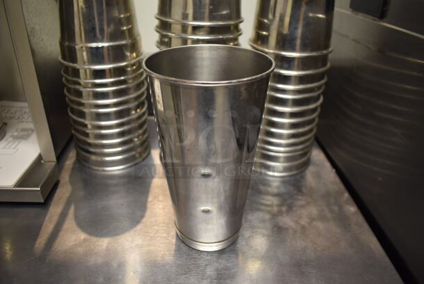 12 Metal Mixing Cups. 4x4x7. 12 Times Your Bid! (Front Kitchen)