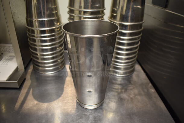 12 Metal Mixing Cups. 4x4x7. 12 Times Your Bid! (Front Kitchen) - Image 1 of 4