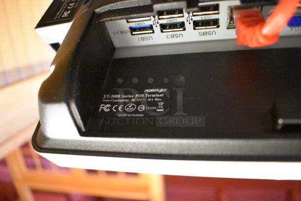 ALL ONE MONEY! Lot of Posiflex XT-3000 15" POS Monitor w/ Epson M267D Receipt Printer and Metal Cash Drawer. (Front Kitchen) - Image 7 of 8