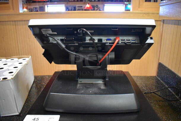 ALL ONE MONEY! Lot of Posiflex XT-3000 15" POS Monitor w/ Epson M267D Receipt Printer and Metal Cash Drawer. (Front Kitchen) - Image 8 of 8