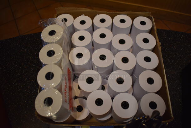 ALL ONE MONEY! Lot of Various Items Including Receipt Printer Paper Rolls and Utensils. (Front Kitchen) - Image 3 of 4