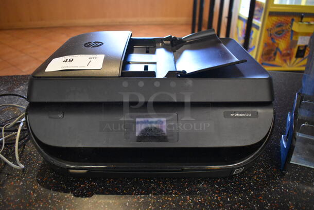 HP OfficeJet 5258 Metal Countertop Scanner Copier Printer. (Front Kitchen) - Image 1 of 5