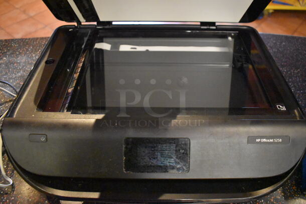 HP OfficeJet 5258 Metal Countertop Scanner Copier Printer. (Front Kitchen) - Image 5 of 5