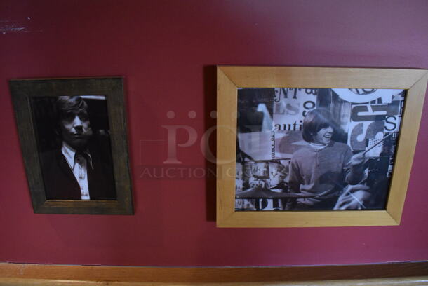 ALL ONE MONEY! Wall Lot of Various Pictures Including Audrey Hepburn, Elvis and Rolling Stones. BUYER MUST REMOVE. (Party Dining Room) - Image 3 of 7