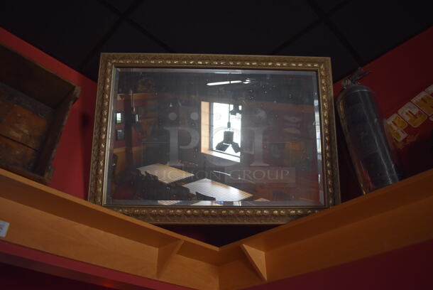 Framed Mirror. BUYER MUST REMOVE. (Party Dining Room) - Image 2 of 5