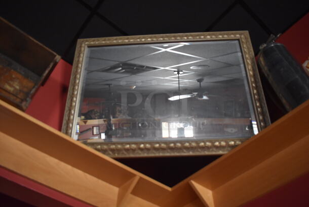 Framed Mirror. BUYER MUST REMOVE. (Party Dining Room) - Image 4 of 5