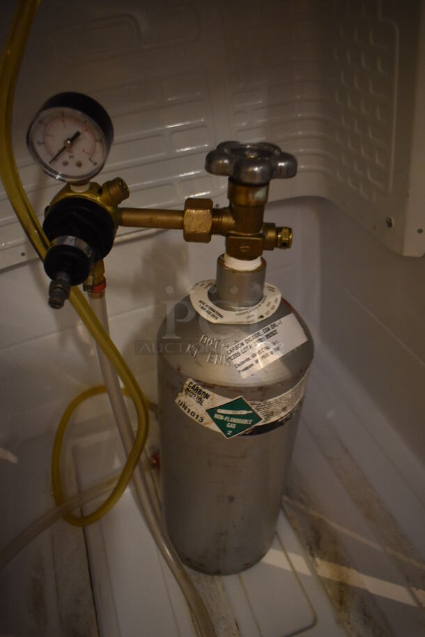 Summit Metal Commercial Direct Draw Kegerator w/ Miller Lite Beer Tap Handle on Commercial Casters. 115 Volts, 1 Phase. Unit Was In Working Condition When Restaurant Closed. (Front Kitchen) - Image 6 of 8