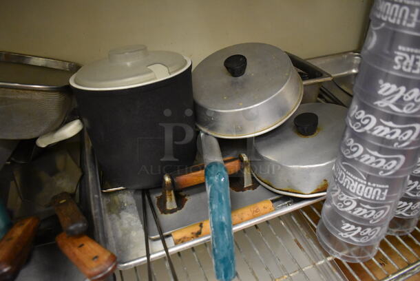 ALL ONE MONEY! Tier Lot of Various Items Including Utensils, Metal Lids and Poly Beverage Tumblers. (Kitchen) - Image 4 of 6