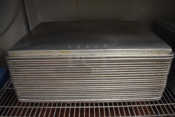 ALL ONE MONEY! Tier Lot of Various Items Including Half and Full Metal Baking Pans. 13x18x1, 18x26x1. (Kitchen) - Image 3 of 4