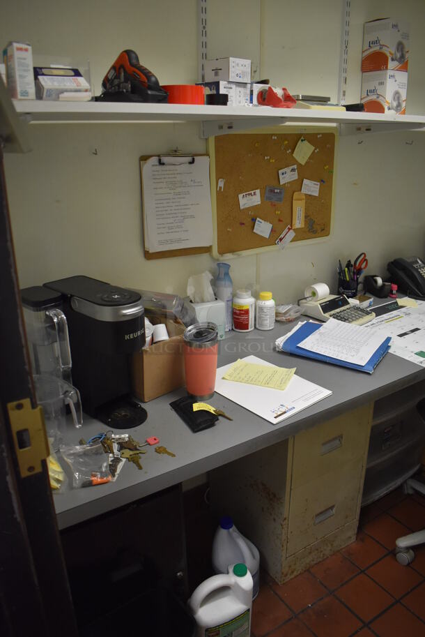 ALL ONE MONEY! Room Lot of Office Contents. Does Not Include Any Electronics. BUYER MUST REMOVE. (Office) - Image 7 of 8