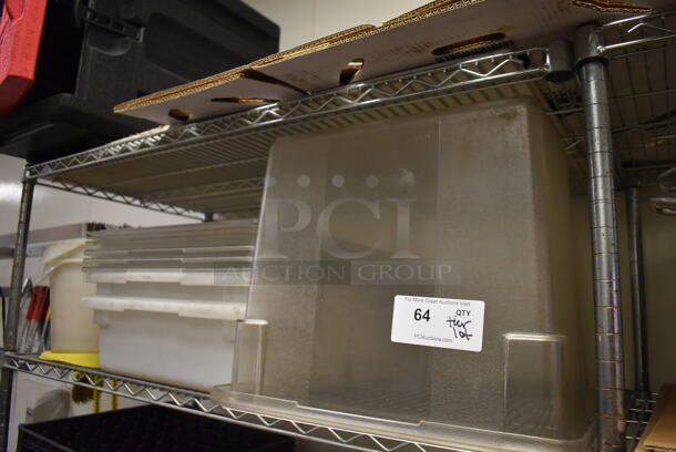 ALL ONE MONEY! Tier Lot of Various Items Including Poly Bins. (Kitchen) - Image 1 of 3