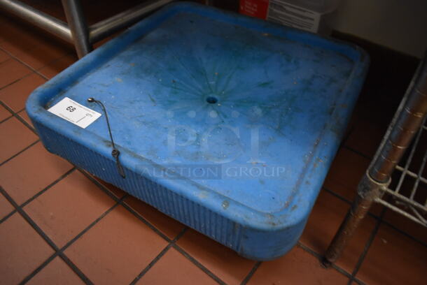 Blue Poly Dolly on Commercial Casters. (Kitchen) - Image 2 of 3