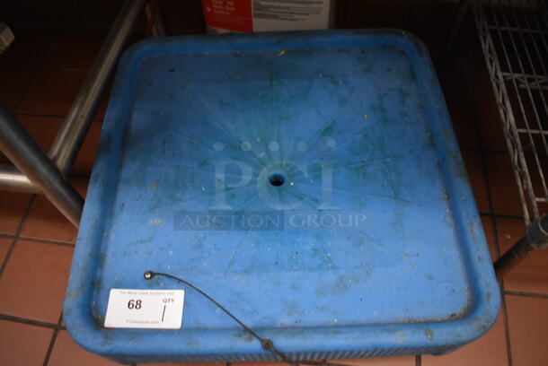 Blue Poly Dolly on Commercial Casters. (Kitchen) - Image 3 of 3