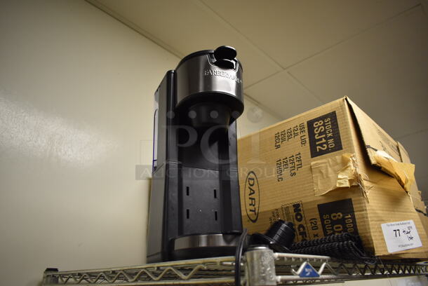 ALL ONE MONEY! Tier Lot of Various Items Including Disposable Cups and Coffee Machine. (Kitchen) - Image 2 of 4