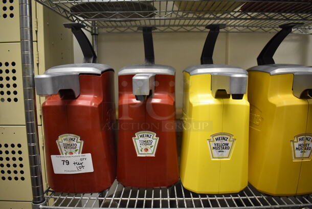 ALL ONE MONEY! Tier Lot of Various Items Including Condiment Dispensers and Poly Pitchers. (Kitchen) - Image 3 of 4