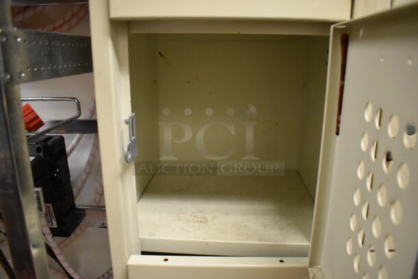 Tan Metal 6 Cubby Locker. (Kitchen) - Image 5 of 5