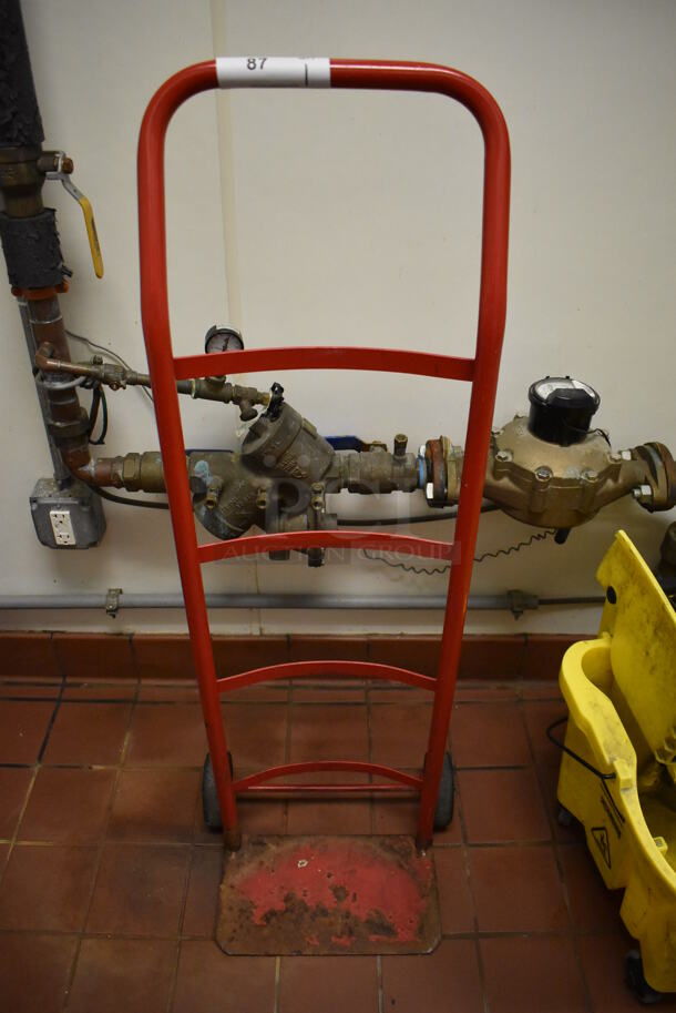 Red Metal Furniture Dolly. (Kitchen) - Image 1 of 4
