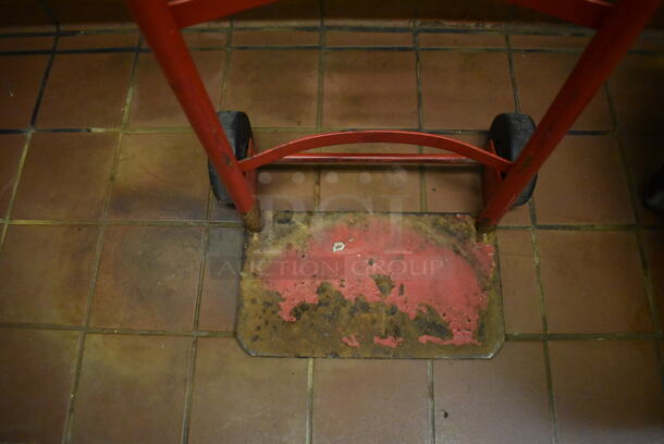 Red Metal Furniture Dolly. (Kitchen) - Image 4 of 4