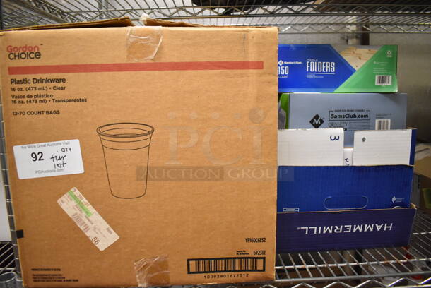 ALL ONE MONEY! Tier Lot of Various Items Including Paper Products and Hand Sanitizer Jugs. (Kitchen) - Image 2 of 6