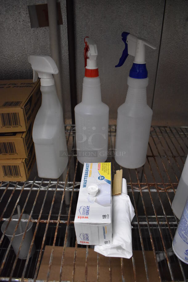 ALL ONE MONEY! Tier Lot of Various Items Including Poly Spray Bottles, Fly Traps and Glass Cleaner. (Kitchen) - Image 5 of 6