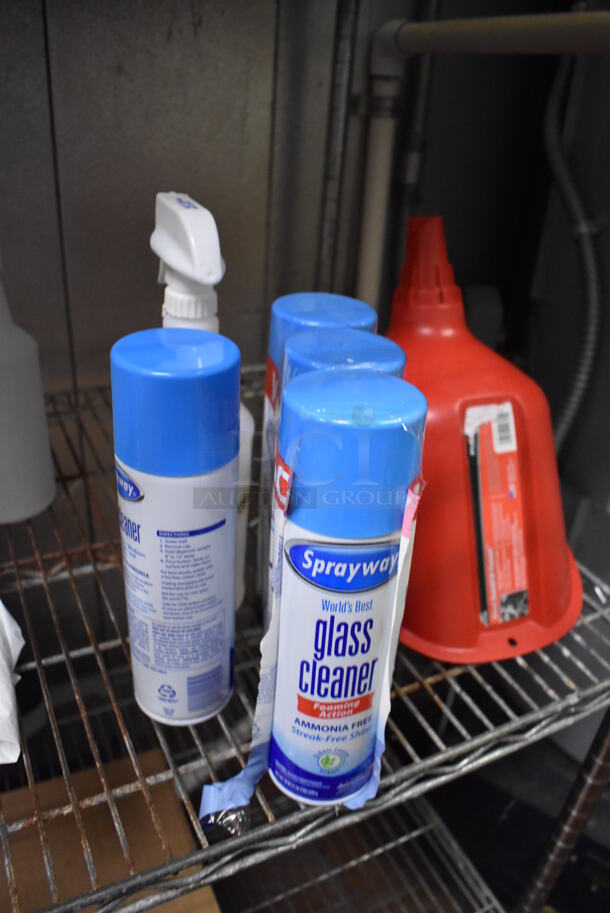 ALL ONE MONEY! Tier Lot of Various Items Including Poly Spray Bottles, Fly Traps and Glass Cleaner. (Kitchen) - Image 6 of 6