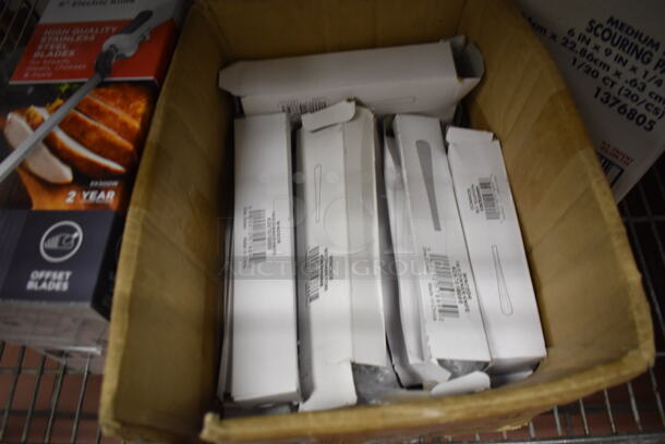 ALL ONE MONEY! Tier Lot of Various Items Including NEW Dinner Knives and Paper Product. (Kitchen) - Image 3 of 5