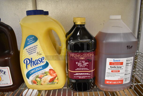 ALL ONE MONEY! Tier Lot of Various Items Including Vanilla Syrup, Olive Oil and BBQ Sauce. (Kitchen) - Image 2 of 4