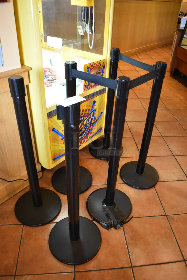 6 Tensabarrier Stanchions. 6 Times Your Bid! (Lobby) - Image 2 of 5