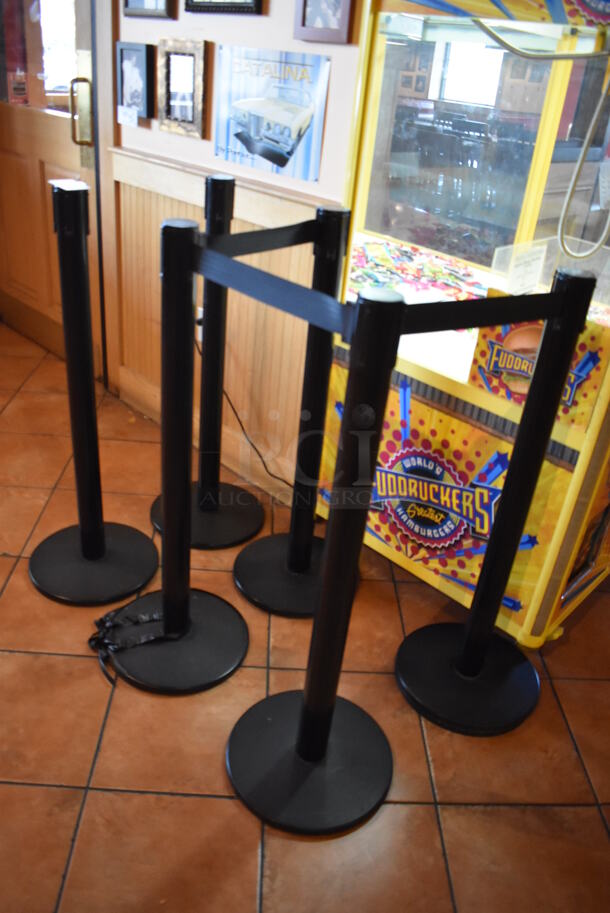 6 Tensabarrier Stanchions. 6 Times Your Bid! (Lobby) - Image 3 of 5