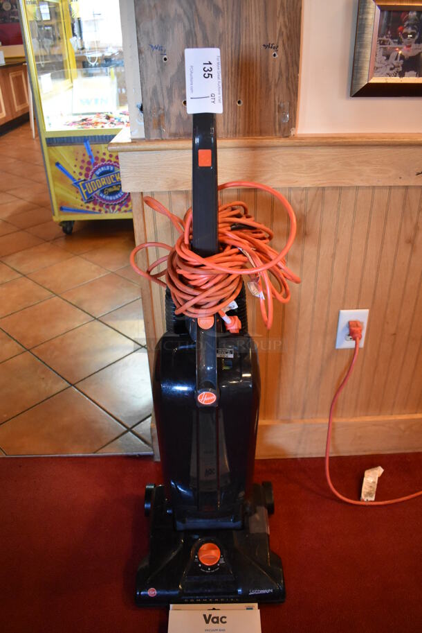 Hoover CH53005 Lightweight Vacuum Cleaner. 115 Volts, 1 Phase. Unit Was In Working Condition When Restaurant Closed. (Dining Room)