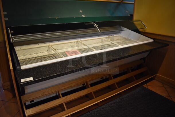 Tyler NMSC8 Metal Commercial Floor Style Open Grab N Go Cooler w/ Sneeze Guard. 120 Volts, 1 Phase. BUYER MUST REMOVE: Give Yourself Ample Time To Remove This Item on Pick Up Day. (Dining Room) - Image 2 of 7