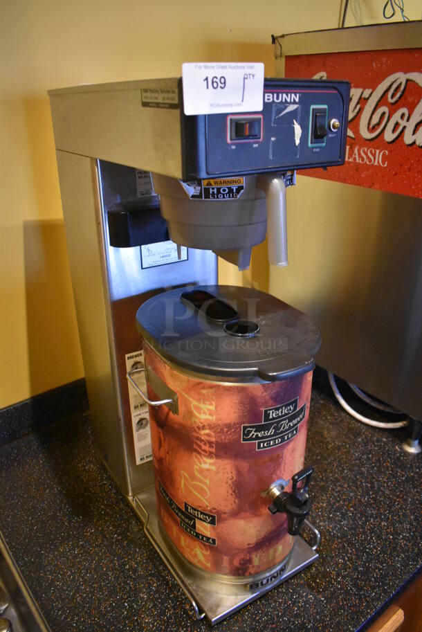 Bunn TB3Q Stainless Steel Commercial Countertop Iced Tea Machine w/ Beverage Holder Dispenser and Poly Brew Basket. 120 Volts, 1 Phase. (Dining Room) - Image 2 of 6